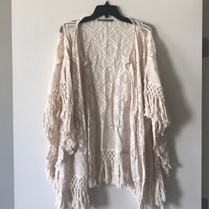 Sfera boho shrug- Cream